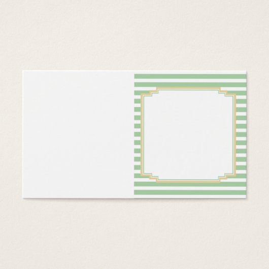 Balise Bi-pliage de bande verte Sage (Devant)