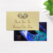 Balise Blue Masquerade Elegant Favor (Bureau)
