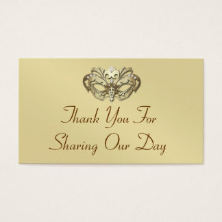 Balise Blue Masquerade Elegant Favor