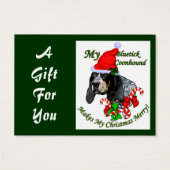 Balise Bluetick Coonhound Christmas (Dos)