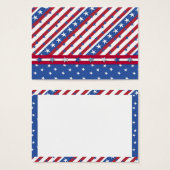 Balise cadeau Americana (Devant & derrière)