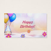 Balise Cadeau Anniversaire (Dos)