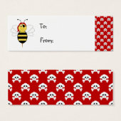 Balise Cadeau Bee Bumble Bee (Devant & derrière)