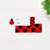 Balise cadeau de coccinelle (Bureau)