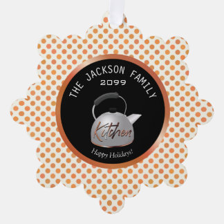 Balise cadeau de cuisine familiale - Ornement en p