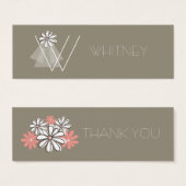 Balise Cadeau de la mariée de la marguerite de la  (Devant & derrière)