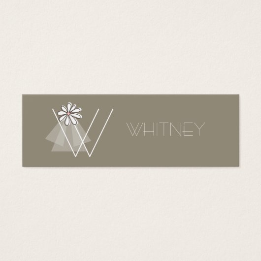 Balise Cadeau de la mariée de la marguerite de la (Devant)