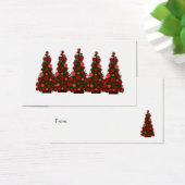 Balise cadeau de l'arbre de Noël rouge (Bureau)