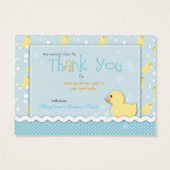 Balise cadeau de Lil' Duckling TY (Dos)