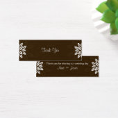 Balise cadeau de Merci n° 3 - CHOCOLATE (Bureau)