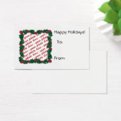 Balise cadeau de Noël Cadre photo (Bureau)