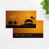 Balise cadeau de Noël de la Nativité vivante (Bureau)