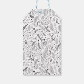 Balise cadeau de Noël, étiquette de cadeau, étique (Dos)