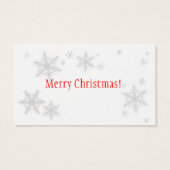 Balise cadeau de Noël Red Bow (Dos)