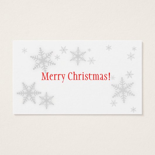 Balise cadeau de Noël Red Bow (Dos)