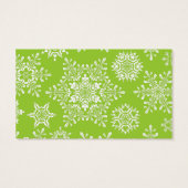 Balise cadeau de Noël Snowflake (Dos)