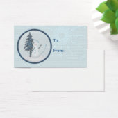 Balise cadeau de Noël Snowman (Bureau)