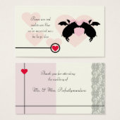 Balise cadeau de piggies volantes (Devant & derrière)