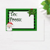 Balise cadeau de vacances personnalisé (Bureau)