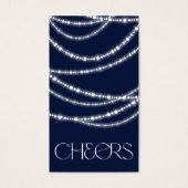 Balise Cadeau Élégante pour le Nouvel An (Devant)