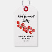 Balise cadeau Étiquette Currant Jelly (Devant)