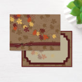 Balise cadeau Feuilles Automne (Bureau)