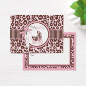 Balise cadeau fille Cheetah Pink D (Bureau)