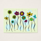 Balise Cadeau Fleurs Sur Bâton (Devant)