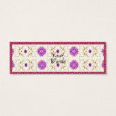 Balise cadeau Floral Deco (Dos)