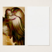 Balise cadeau Golden Angel (Devant & derrière)