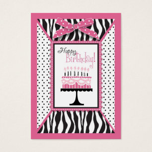Balise cadeau HP Wild Birthday Cake