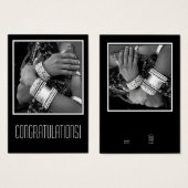 Balise cadeau main de travail (Devant & derrière)