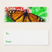 Balise Cadeau Papillon (Devant & derrière)