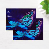 Balise cadeau Papillon en bleu clair (Bureau)