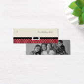 Balise Cadeau Personnalisé 100 Polka Do Christmas (Bureau)