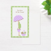 Balise cadeau personnalisé baby shower (Bureau)