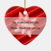 Balise cadeau photo pour bébé et ornement de conse (Dos)