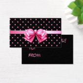 Balise cadeau Pois rose (Bureau)