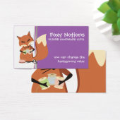 Balise cadeau renard pour la couture couleur perso (Bureau)