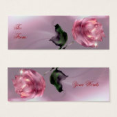 Balise cadeau rose - (Devant & derrière)