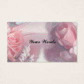 Balise cadeau Rose romantique (Dos)