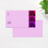 Balise cadeau Rose triple (Bureau)