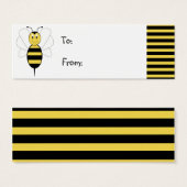 Balise Cadeau Souriant Bumble Bee (Devant & derrière)