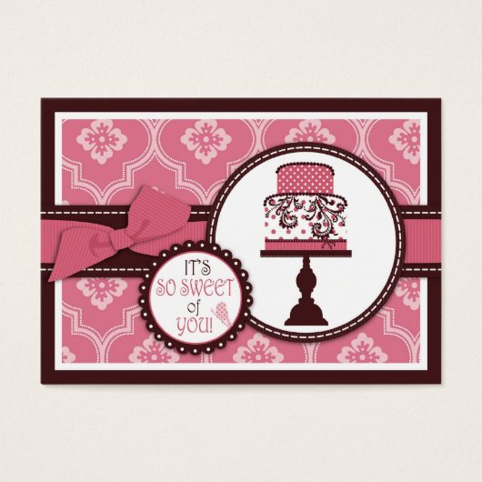 Balise cadeau Sweet Cake TY (Devant)