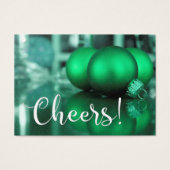 Balise Cadeau Toné Vert Typographie (Devant)