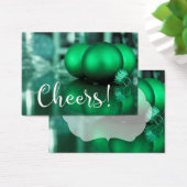 Balise Cadeau Toné Vert Typographie (Bureau)
