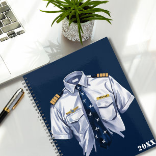 Balise cool Watercolor Blue Pilot Shirt & Nom, Per