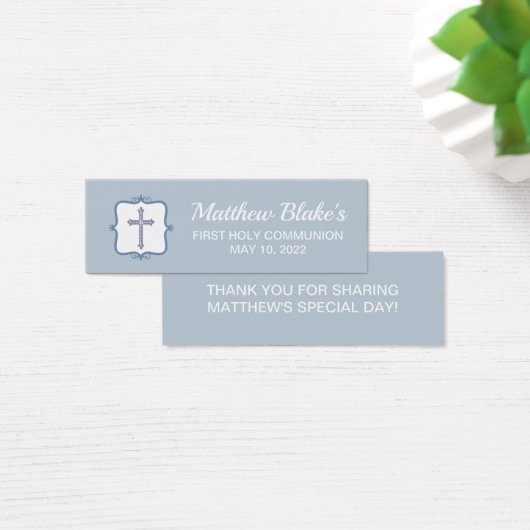 Balise Croix Bleue Sainte Communion Favoriser (Bureau)