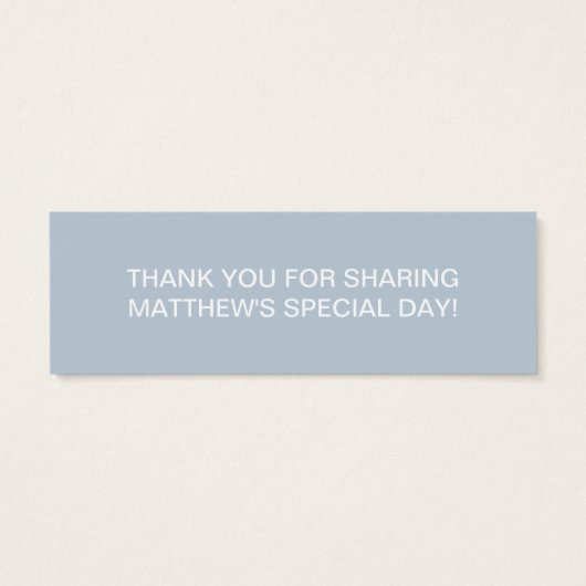 Balise Croix Bleue Sainte Communion Favoriser (Dos)