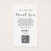 Balise d'accrochage du Étiquette de code QR du log (Dos)